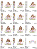 Fairy Friends & Unicorn Embroidery Designs Collection