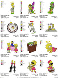 The Ultimate Simpsons Embroidery Design Pack – Bring Springfield to Life!