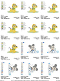 Disney Baby Embroidery Design Collection – 11 Patterns