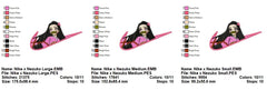 Nike x Nezuko Embroidery Design – 3 Sizes - FineryEmbroidery