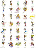 Winx- Pack of 52 Designs - Embroidery Design