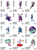 Bugs: A Miniature Adventure - Pack of 28 Designs - Embroidery Design