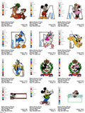 Disney Pack - Pack of 20 Designs - Embroidery Design