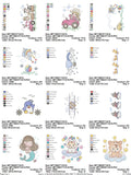 Ultimate Baby and Farm Embroidery Pack – 24 Designs in Multiple Sizes for Endless Creativity