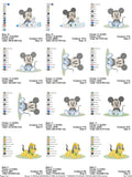 Disney Baby Embroidery Design Collection – 11 Patterns