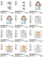 Ultimate Baby and Farm Embroidery Pack – 24 Designs in Multiple Sizes for Endless Creativity