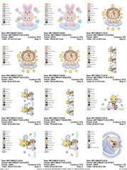 Ultimate Baby and Farm Embroidery Pack – 24 Designs in Multiple Sizes for Endless Creativity