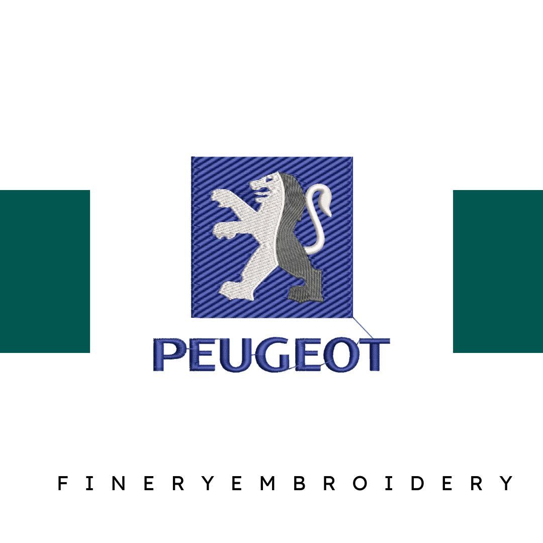 Peugeot - Embroidery Design - FineryEmbroidery