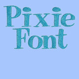 Pixie Embroidery alphabet Font Set - FineryEmbroidery