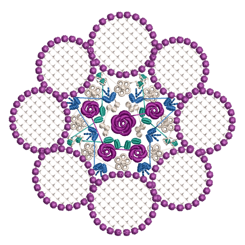 Quilt blocks borders: Embroidery Design Pack - FineryEmbroidery