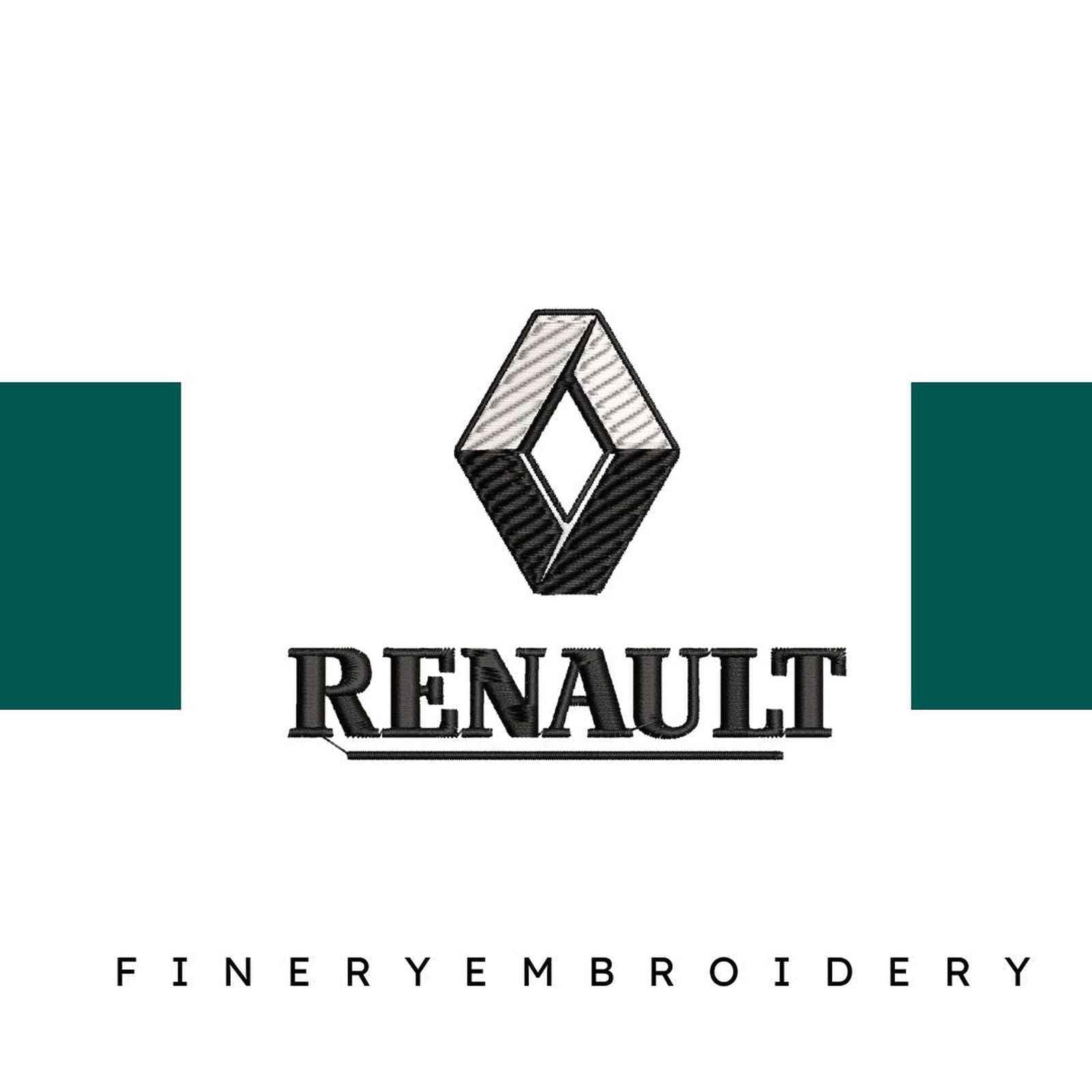 Renault - Embroidery Design