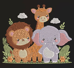 Safari-inspired – 7 Sizes - FineryEmbroidery