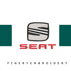 Seat 1 - Embroidery Design - FineryEmbroidery