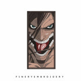 Shingeki Kyojin Panel Anime- Embroidery Designs - FineryEmbroidery