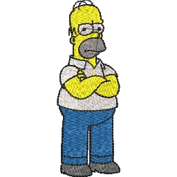 Simpsons  16 - Embroidery Design FineryEmbroidery