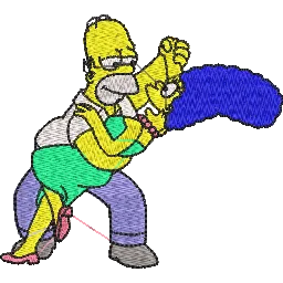 Simpsons  18 - Embroidery Design FineryEmbroidery
