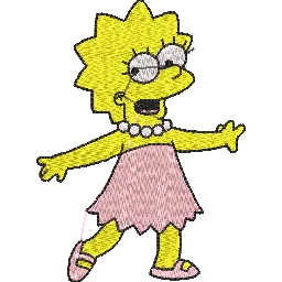 Simpsons  19 - Embroidery Design FineryEmbroidery