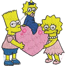 Simpsons  7 - Embroidery Design FineryEmbroidery