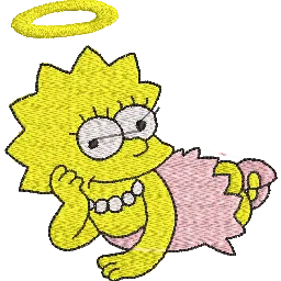 Simpsons  9 - Embroidery Design FineryEmbroidery