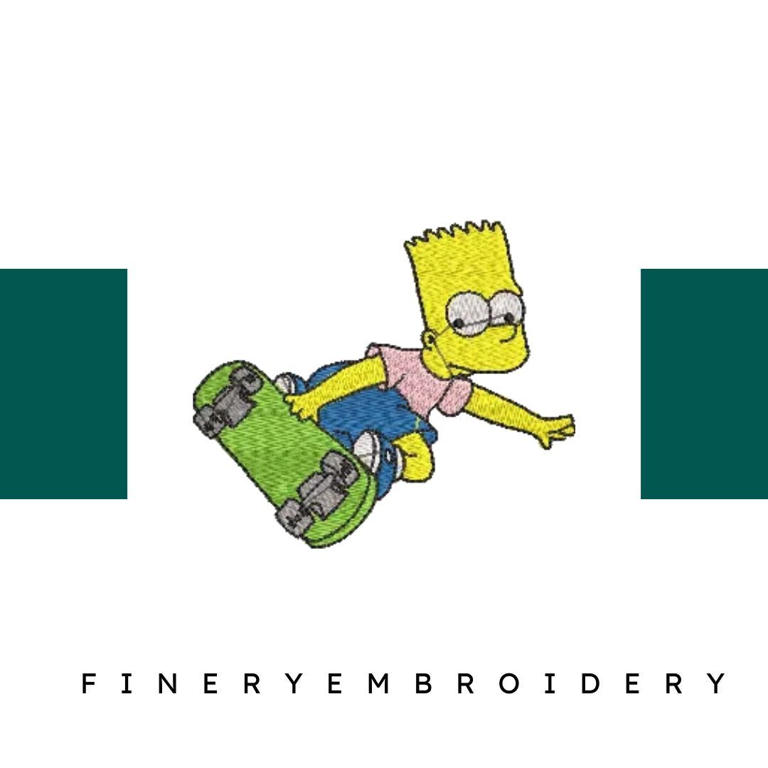 Simpsons  14 - Embroidery Design - FineryEmbroidery
