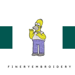 Simpsons  17 - Embroidery Design - FineryEmbroidery