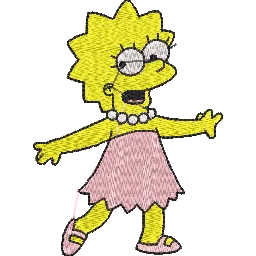 Simpsons  19 - Embroidery Design - FineryEmbroidery