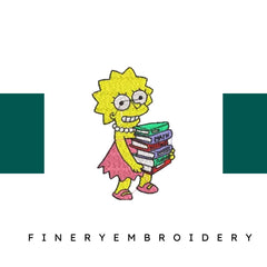 Simpsons  20 - Embroidery Design - FineryEmbroidery