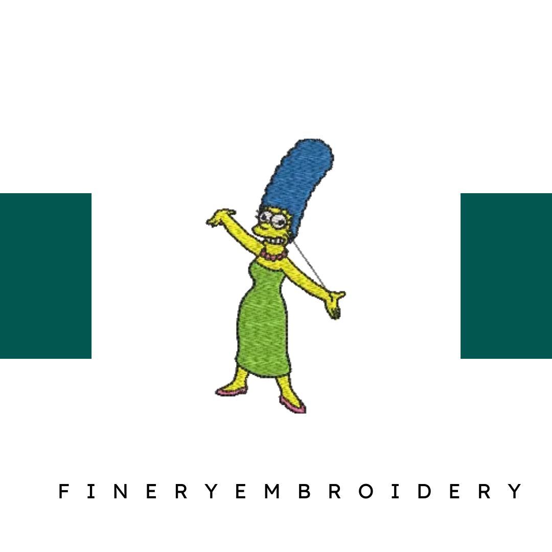 Simpsons  24 - Embroidery Design - FineryEmbroidery