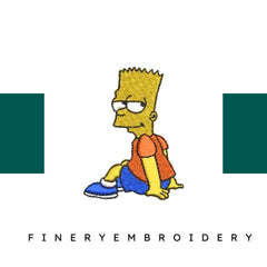 Simpsons  26- Embroidery Design - FineryEmbroidery