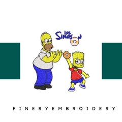 Simpsons 30 - Embroidery Design - FineryEmbroidery