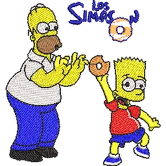 Simpsons 30 - Embroidery Design - FineryEmbroidery