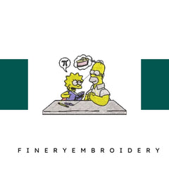 Simpsons  6 - Embroidery Design - FineryEmbroidery