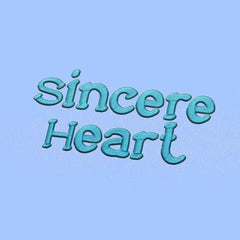 Sincere Heart Embroidery alphabet Font Set