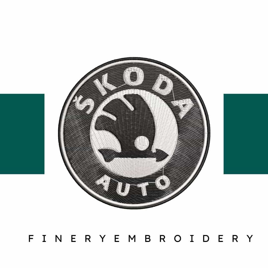 Skoda  - Embroidery Design - FineryEmbroidery