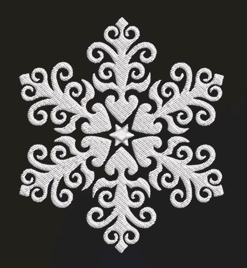 Snowflake Wonderland: Embroidery Design Pack - FineryEmbroidery