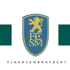 Sochaux Football Team: Embroidery Design - FineryEmbroidery