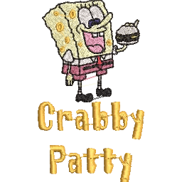 SpongeBob 3 - Pack of 40 Designs - Embroidery Design - FineryEmbroidery