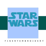 Star Wars Embroidery alphabet Font Set - FineryEmbroidery