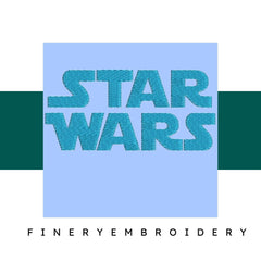 Star Wars Embroidery alphabet Font Set - FineryEmbroidery