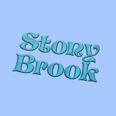 Stony Brook Embroidery alphabet Font Set