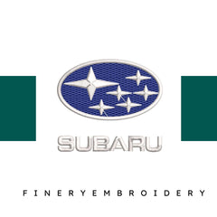 Subaru 3- Embroidery Design - FineryEmbroidery