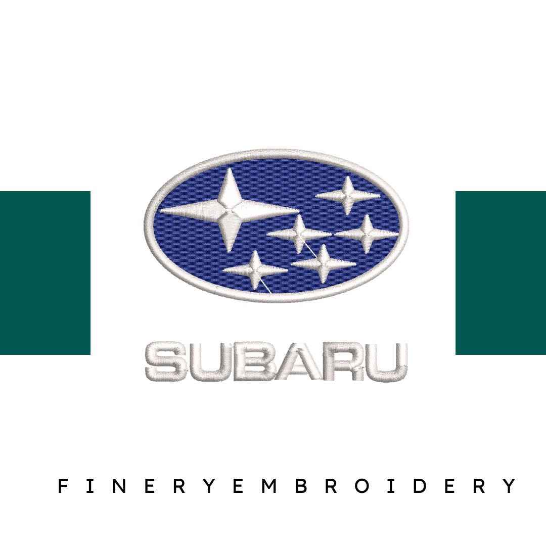 Subaru 3- Embroidery Design