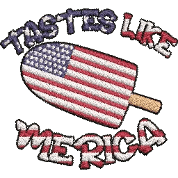 Tastes-Like-Merica-Ice-Cream - Embroidery Design - FineryEmbroidery