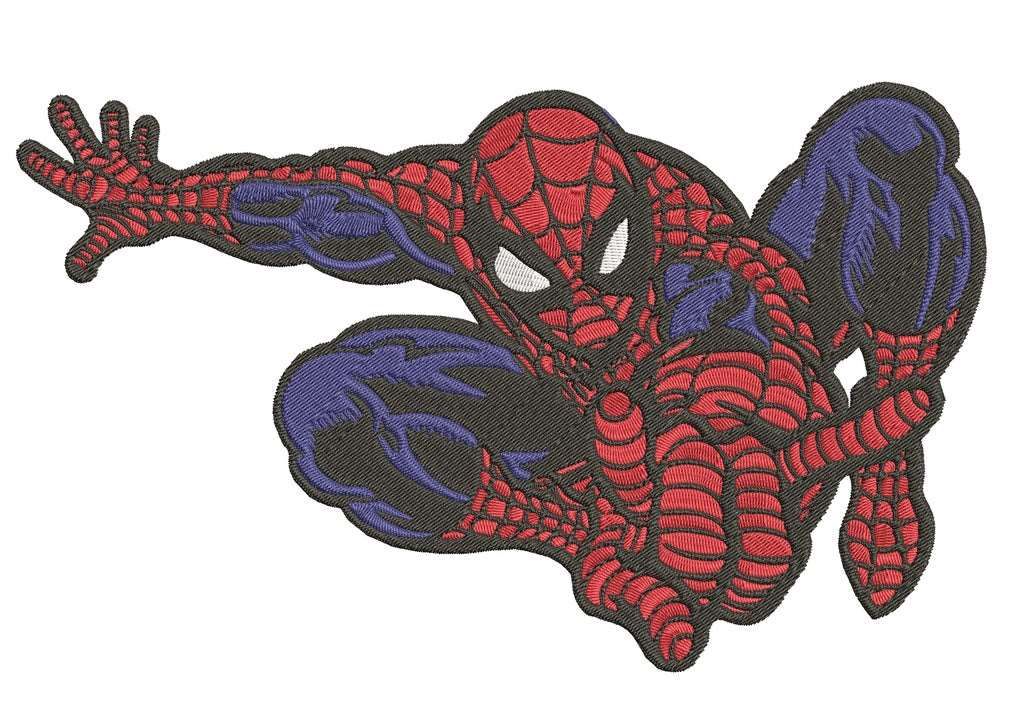 The Amazing Spiderman- Embroidery Design - FineryEmbroidery