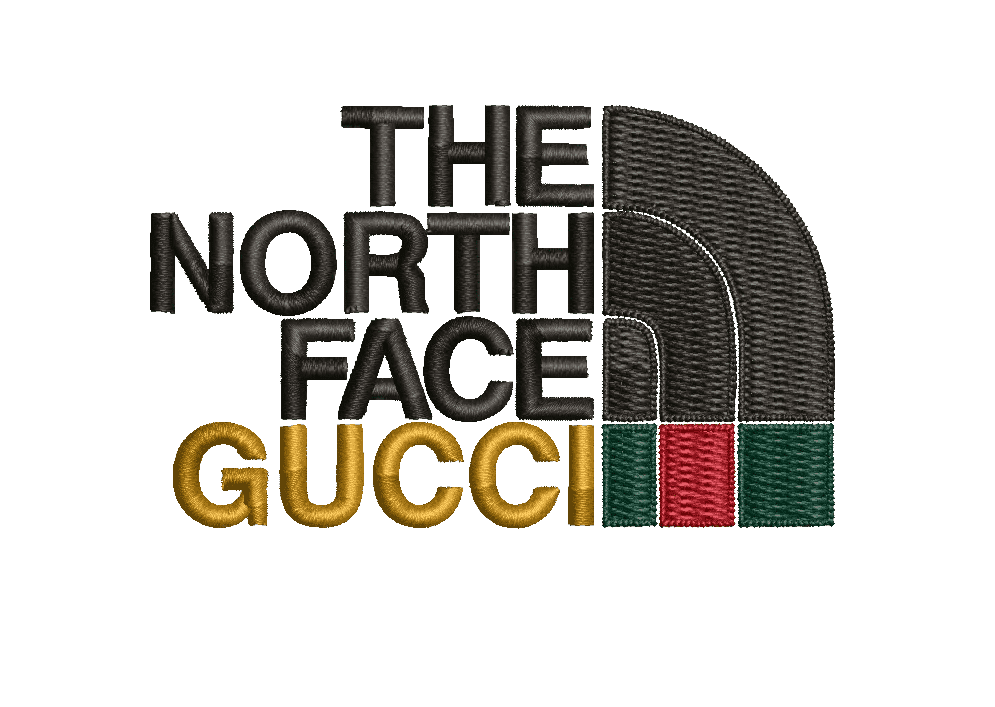 The North Face Gucci - Embroidery Design - FineryEmbroidery