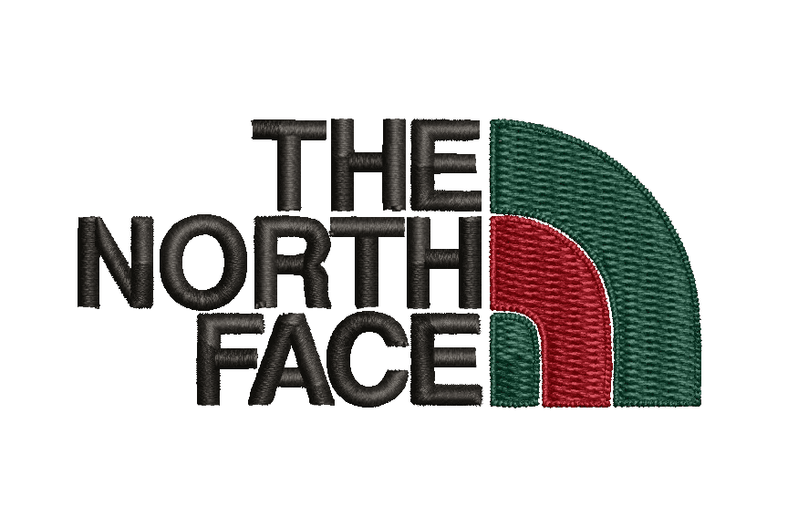 The North Face Red - Embroidery Design - FineryEmbroidery