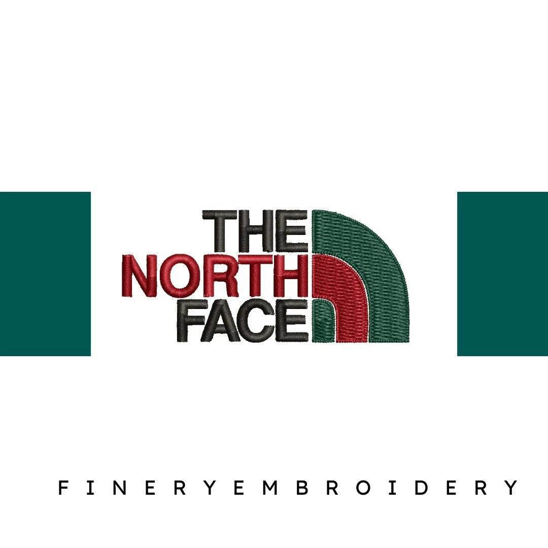 The North Face Red 1- Embroidery Design - FineryEmbroidery