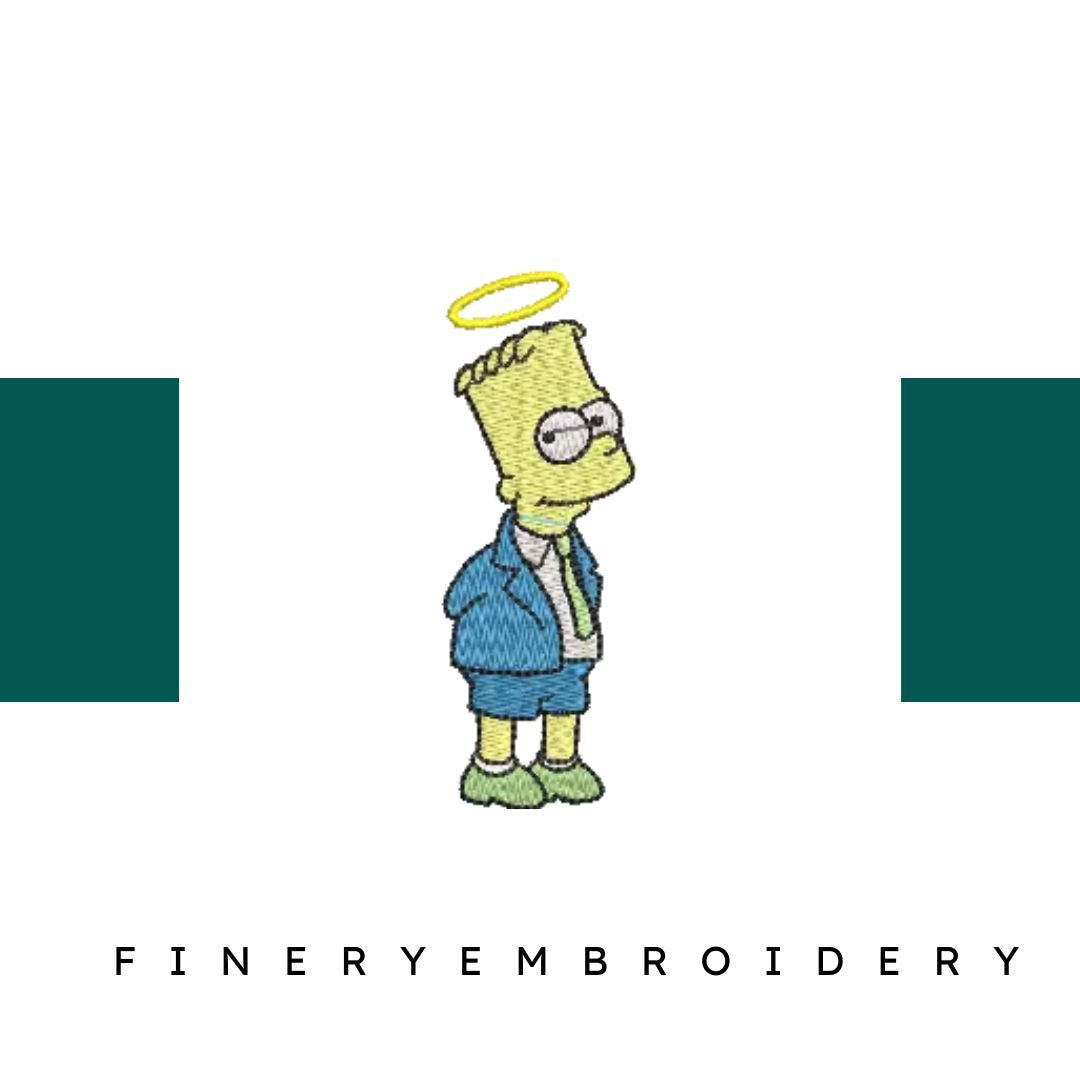The Simpsons - Embroidery Design - FineryEmbroidery