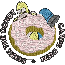 The Simpsons 4 - Embroidery Design - FineryEmbroidery