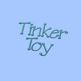 Tinker Toy Embroidery alphabet Font Set